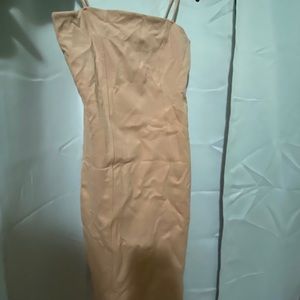 Blush Colored Spaghetti Strap Dress